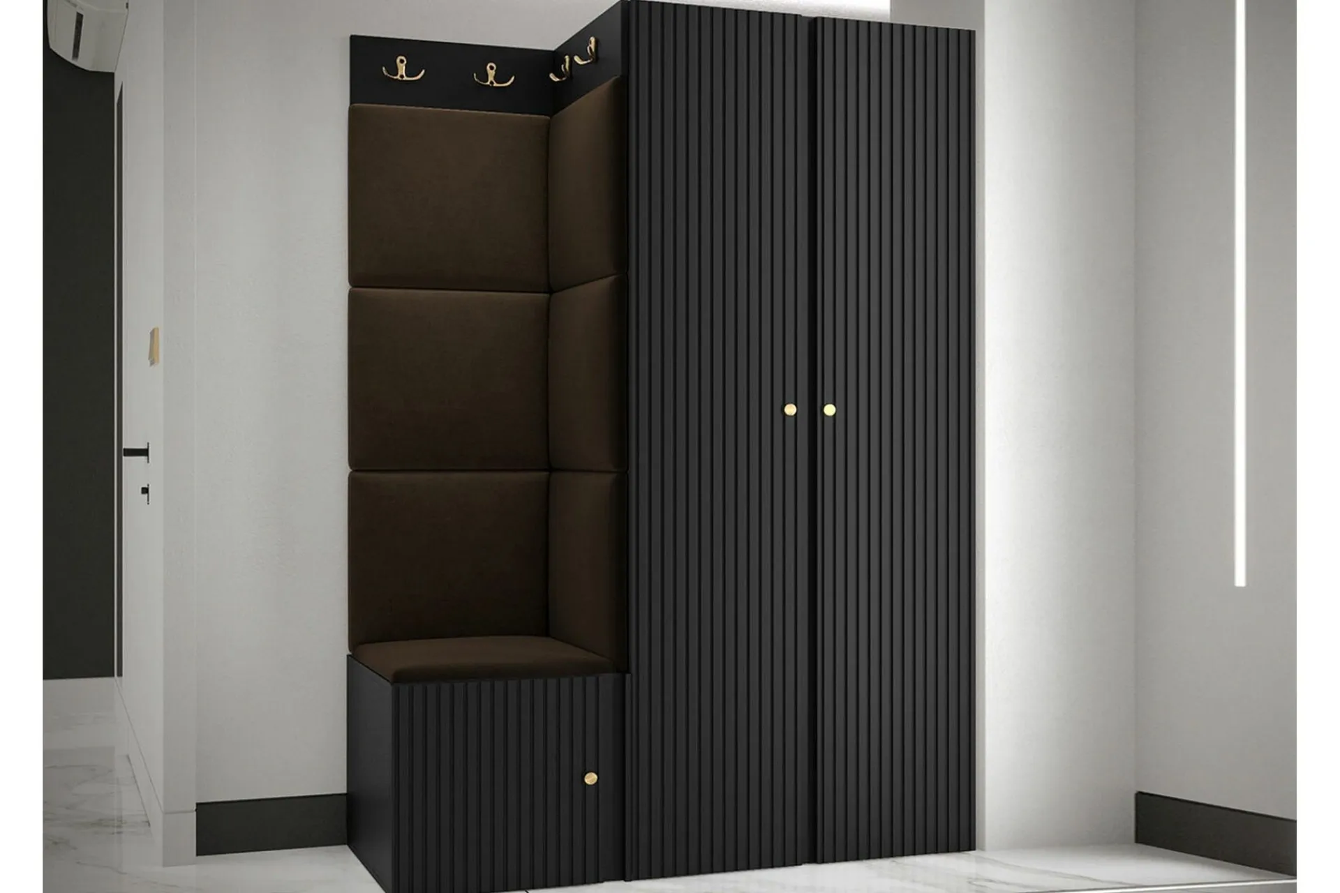 Oppbevaringsskap|Skap-Dunvegan Highboard Svart