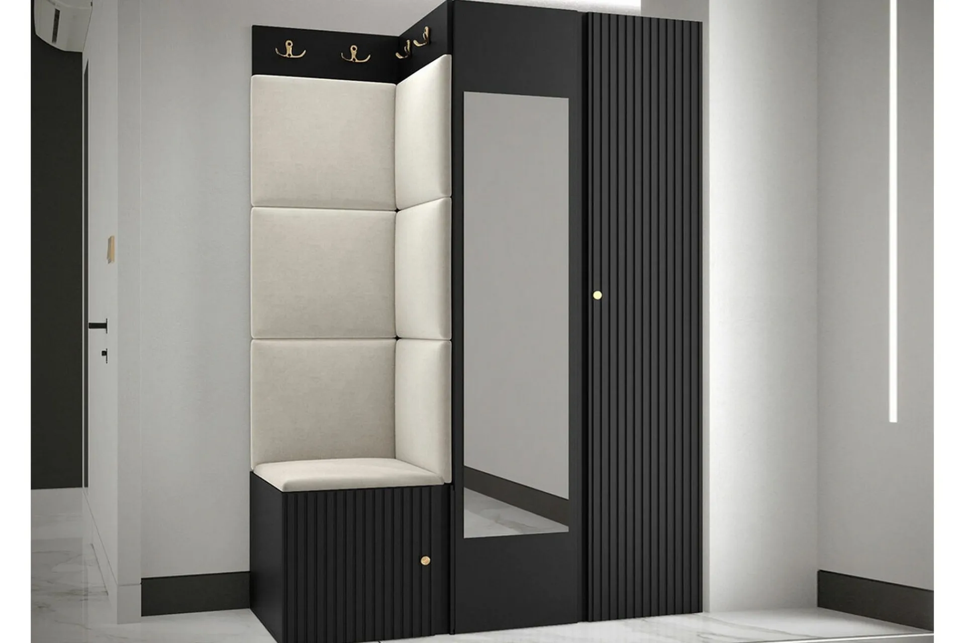 Dunvegan Highboard Black