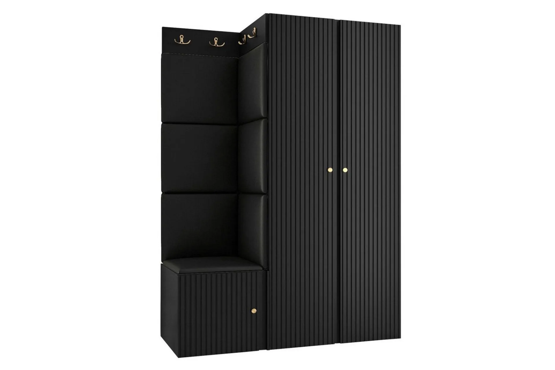 Oppbevaringsskap|Skap-Dunvegan Highboard Black Svart