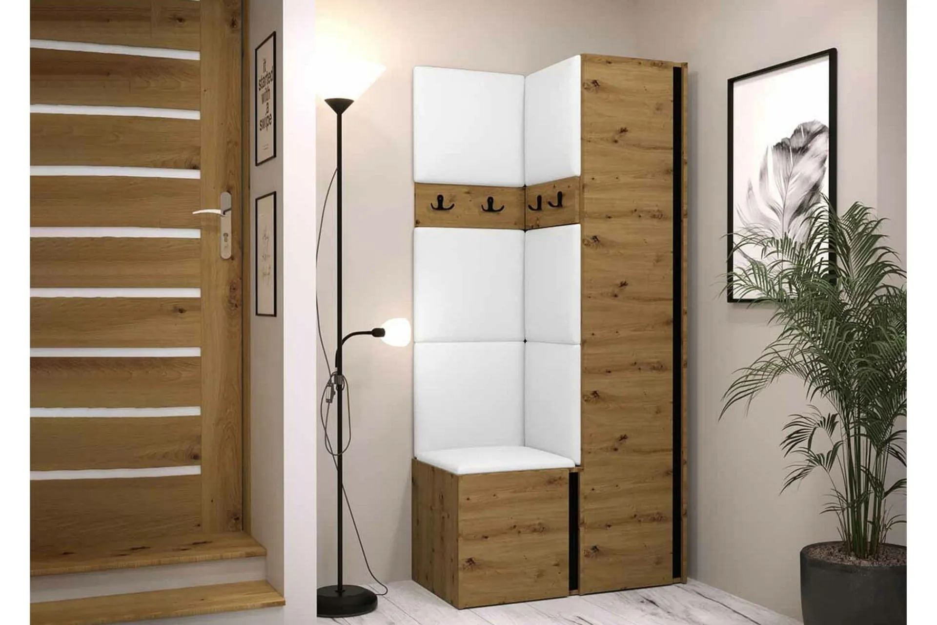 Oppbevaringsskap|Skap-Dunvegan Highboard Black Svart
