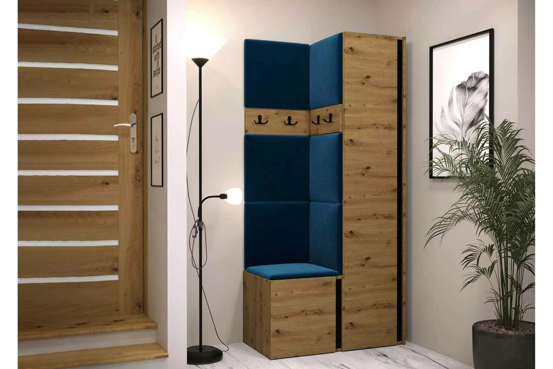 Oppbevaringsskap|Skap-Dunvegan Highboard Black Svart