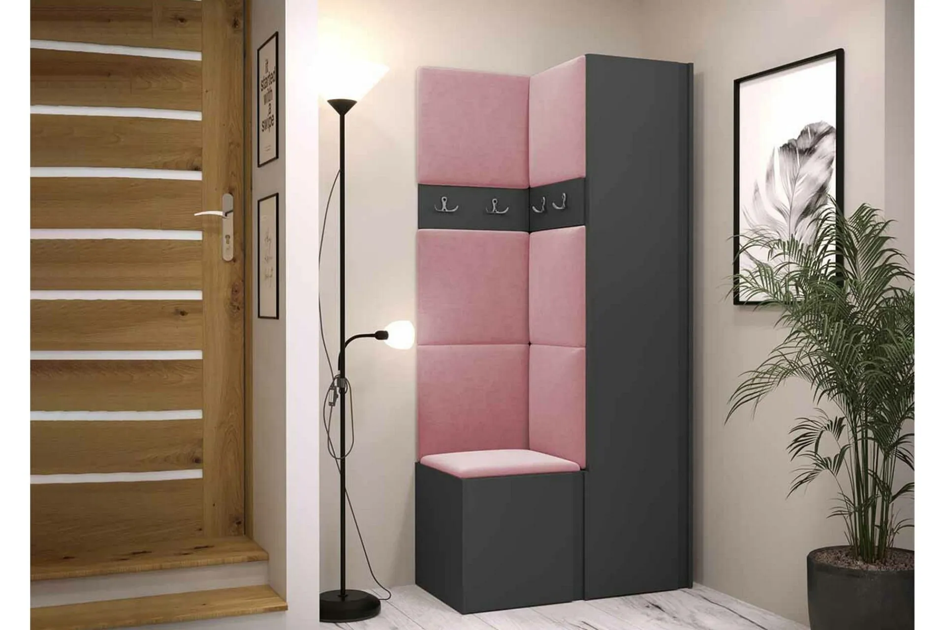 Oppbevaringsskap|Skap-Dunvegan Highboard Graphite Grafitt