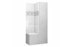 Oppbevaringsskap|Skap-Dunvegan Highboard White Hvit