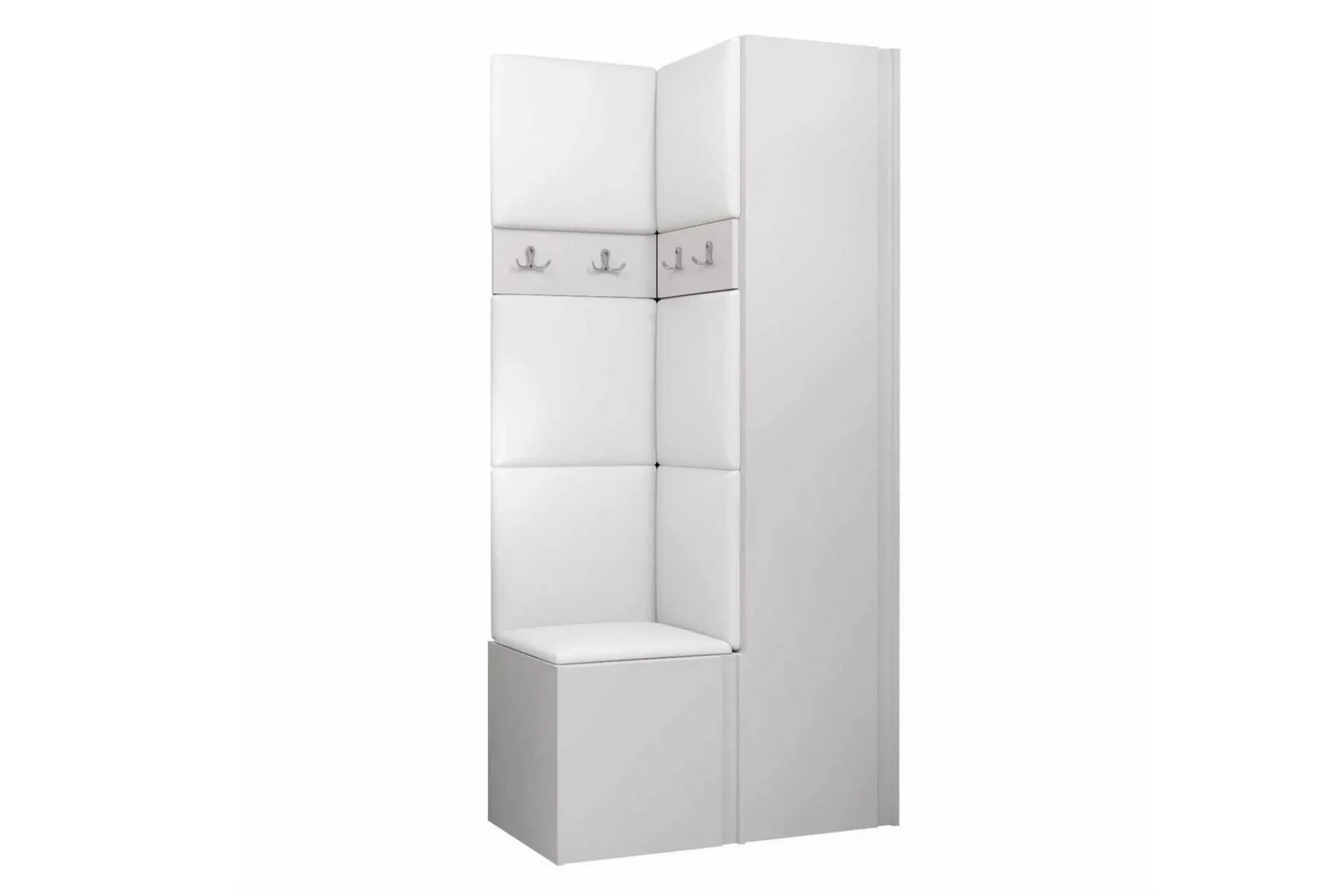 Oppbevaringsskap|Skap-Dunvegan Highboard White Hvit
