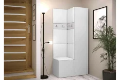 Oppbevaringsskap|Skap-Dunvegan Highboard White Hvit