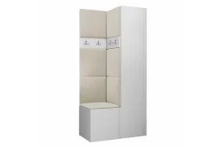 Oppbevaringsskap|Skap-Dunvegan Highboard White Hvit