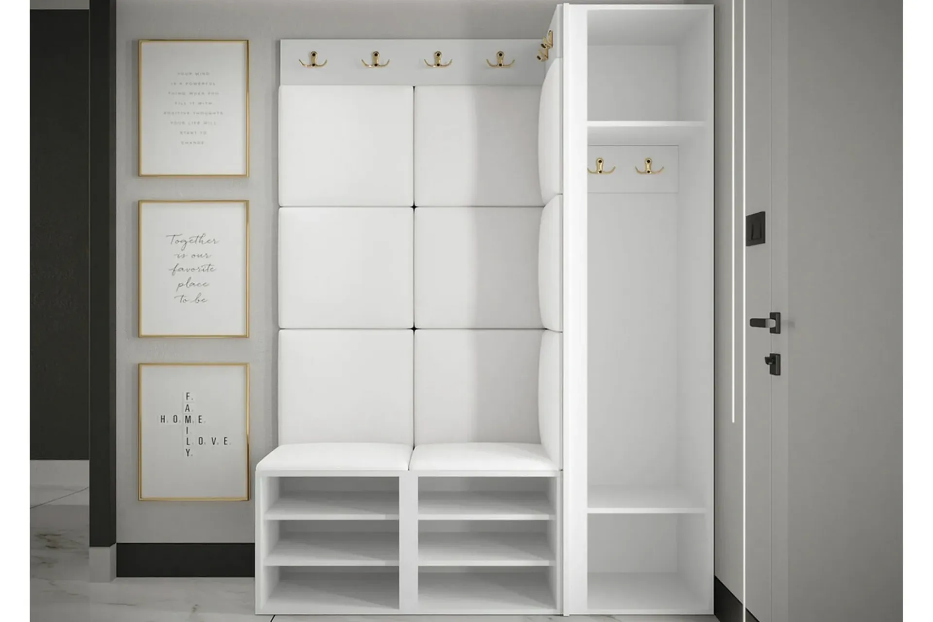 Dunvegan Highboard White