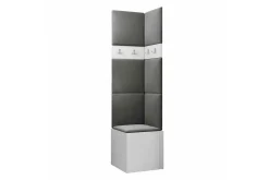 Oppbevaringsskap|Skap-Dunvegan Highboard White Hvit