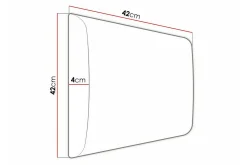 Oppbevaringsskap|Skap-Dunvegan Highboard White Hvit