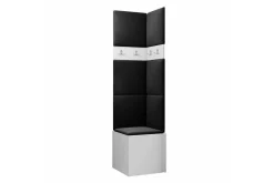 Oppbevaringsskap|Skap-Dunvegan Highboard White Hvit