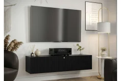 Tv-Benk & Mediabenk-Dunvegan TV-skap 150 cm Svart