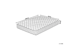 Bedly Duo Springfjærmadrass 90x200 cm