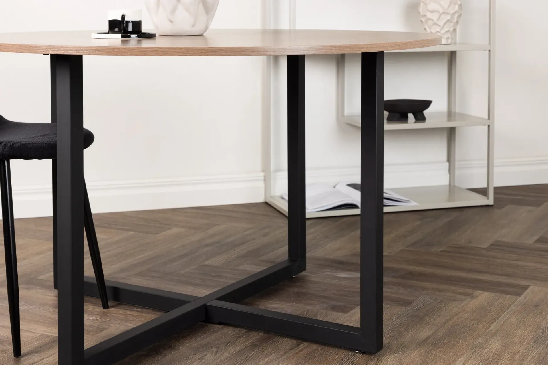 Venture Home Spisebord & Kjøkkenbord-Durango Spisebord 120 cm Rund Valnöt