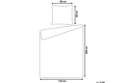 Dynetrekksett Ballard 200x135 cm
