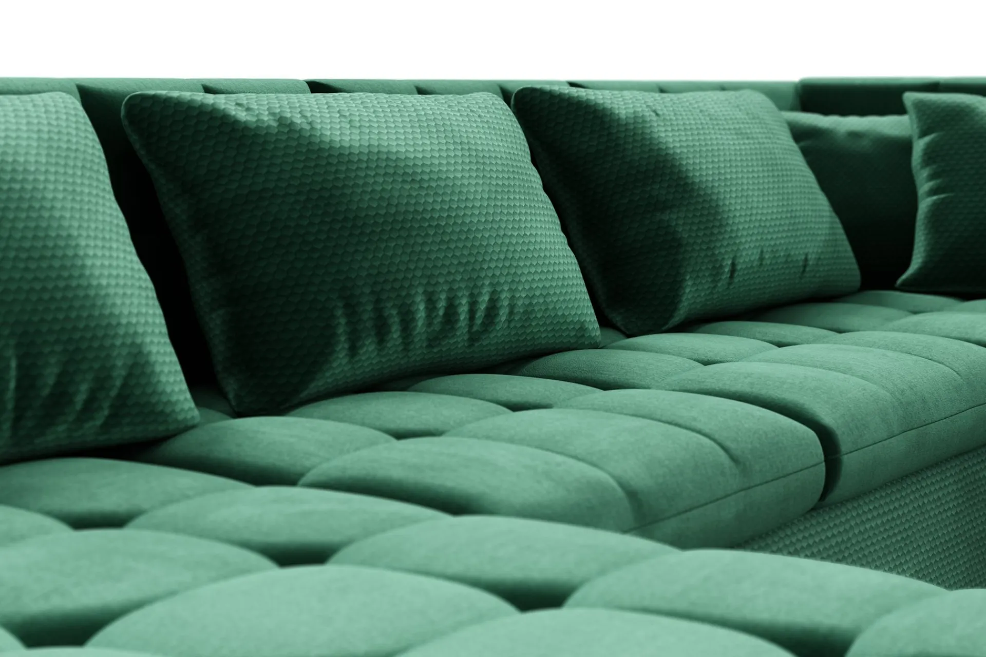 Majestic Furniture Velour Sofa & Fløyel Sofa|Sovesofaer-Dynir Hjørnesovesofa Divan Venstre Once 40 + Day Sammet 16 + Once 40