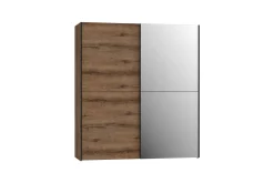 Garderober & Garderobesystem-Edessa Garderobe 62x171 cm Brun/Svart