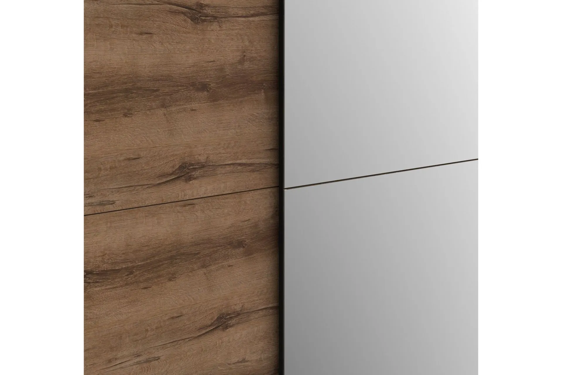 Garderober & Garderobesystem-Edessa Garderobe 62x171 cm Brun/Svart