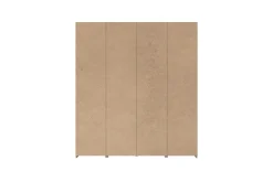 Garderober & Garderobesystem-Edessa Garderobe 62x171 cm Brun/Svart