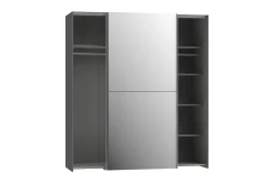 Garderober & Garderobesystem-Edessa Garderobe 62x171 cm Grey