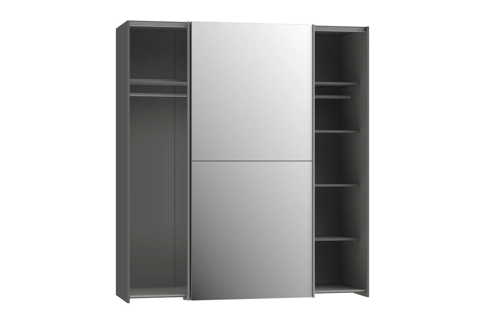 Garderober & Garderobesystem-Edessa Garderobe 62x171 cm Grey
