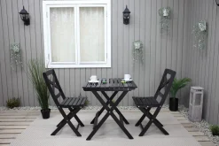 Lifestyle Garden Balkongstoler|Balkongmøbler-Edilma Klappstol Black