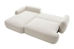 Sofa Med Sjeselong-Efrem Sofa med Sjeselong 3-seter Beige