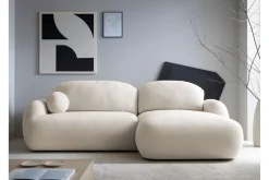 Sofa Med Sjeselong-Efrem Sofa med Sjeselong 3-seter Beige