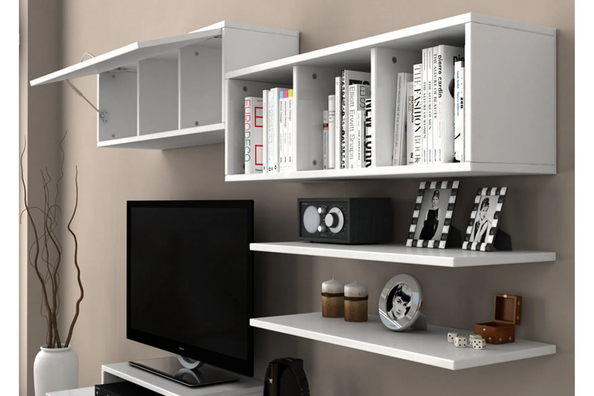 Elegancia Mediaoppbevaring 180 cm