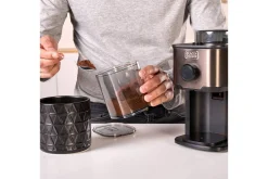 Black+Decker Kaffemaskin & Kaffetilbehør|Kjøkkenutstyr-Elektrisk Kaffekvern 150W Grey