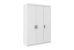 Garderober & Garderobesystem-Elena Garderobe 133x53x191 cm Hvit