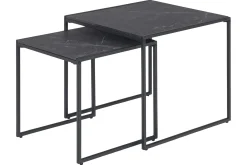 Avlastningsbord-Elgrau Settbord Svart