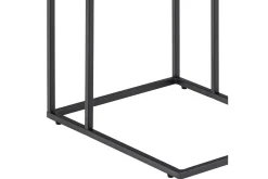 Avlastningsbord-Elgrau Sidebord 43x43 cm Svart