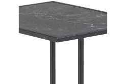 Avlastningsbord-Elgrau Sidebord 43x43 cm Svart
