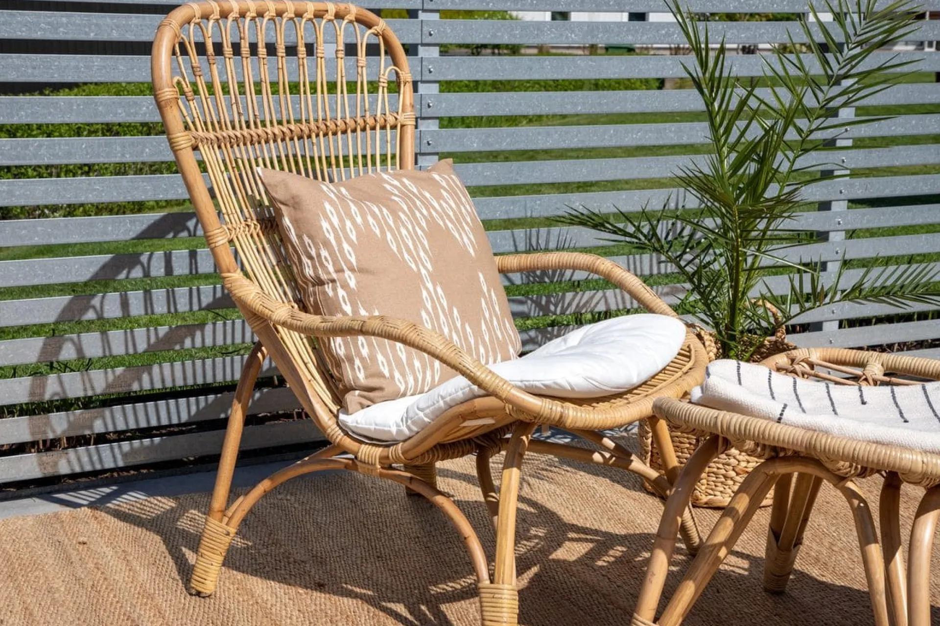 Venture Home Utelenestoler|Loungestol Ute-Ella lenestol utendørs Off-white