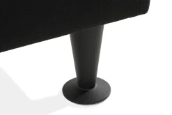 Benk|Sengetilbehør & Sengegavl-Ella Sengebenk 140cm Rutete Svart