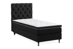 Kontinentalsenger|Komplett Sengepakke-Ella Sengepakke 90x200cm Svart