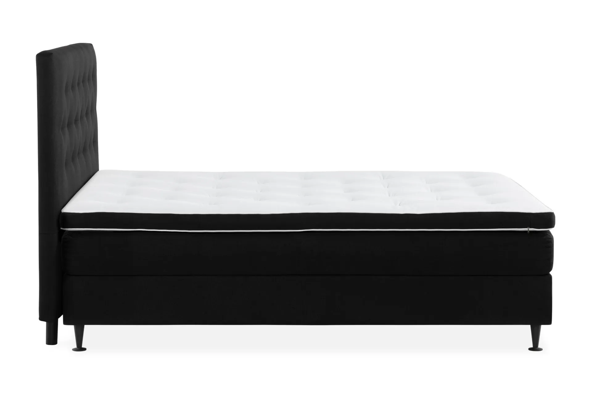 Kontinentalsenger|Komplett Sengepakke-Ella Sengepakke 120x200cm Svart