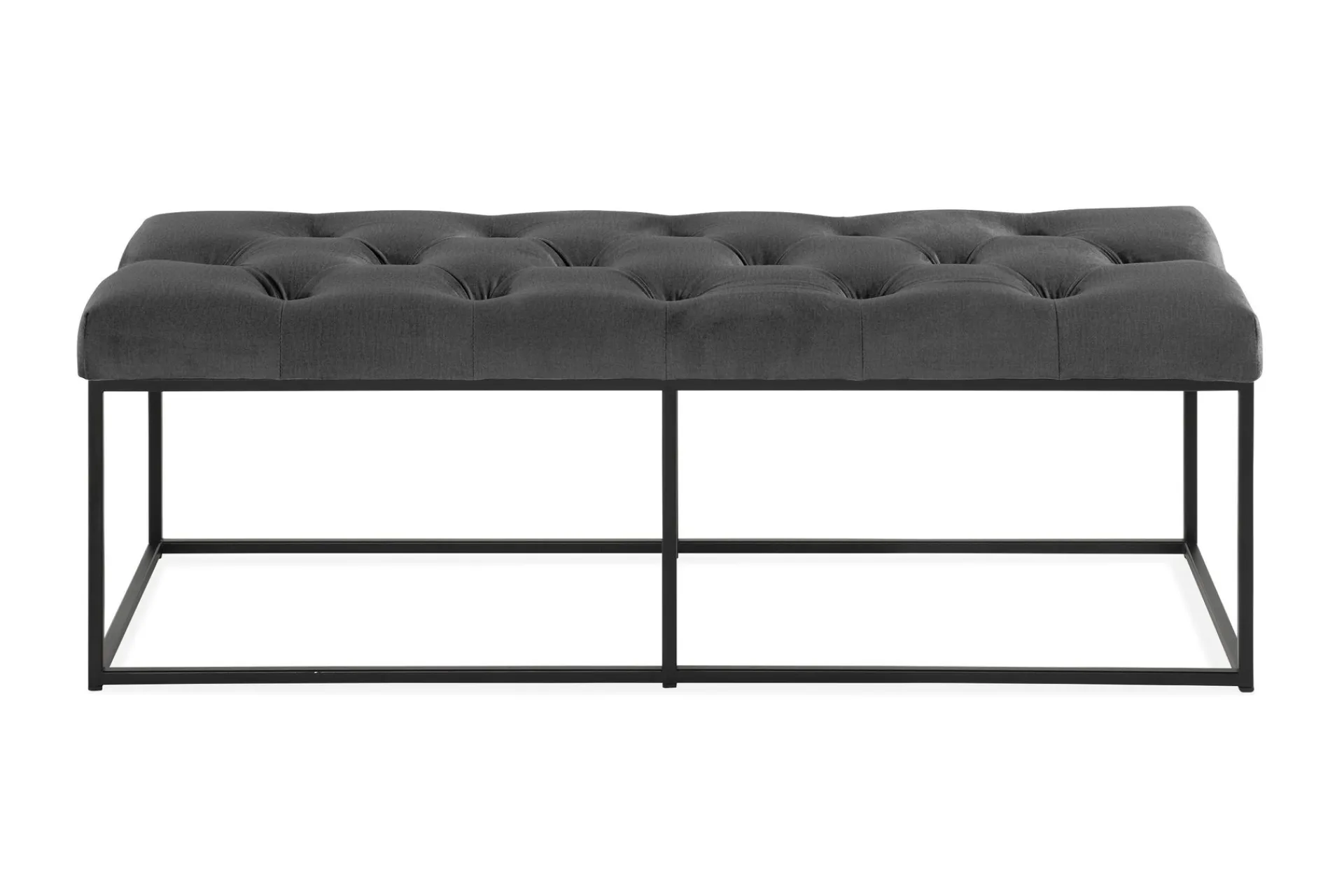 Entrebenk|Benk-Ella Sittebenk 120cm Dypheftende Mørkegrå