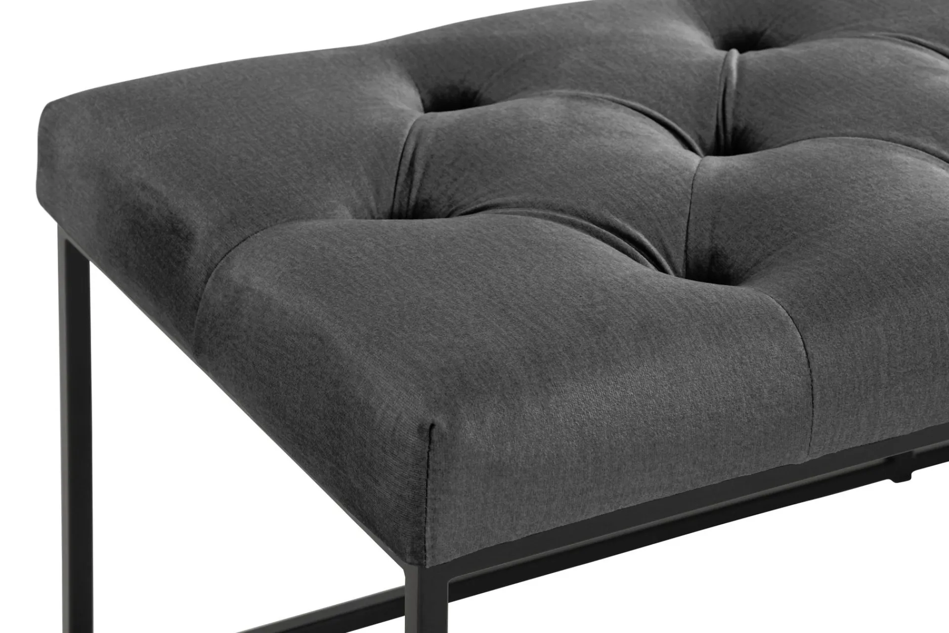 Entrebenk|Benk-Ella Sittebenk 120cm Dypheftende Mørkegrå