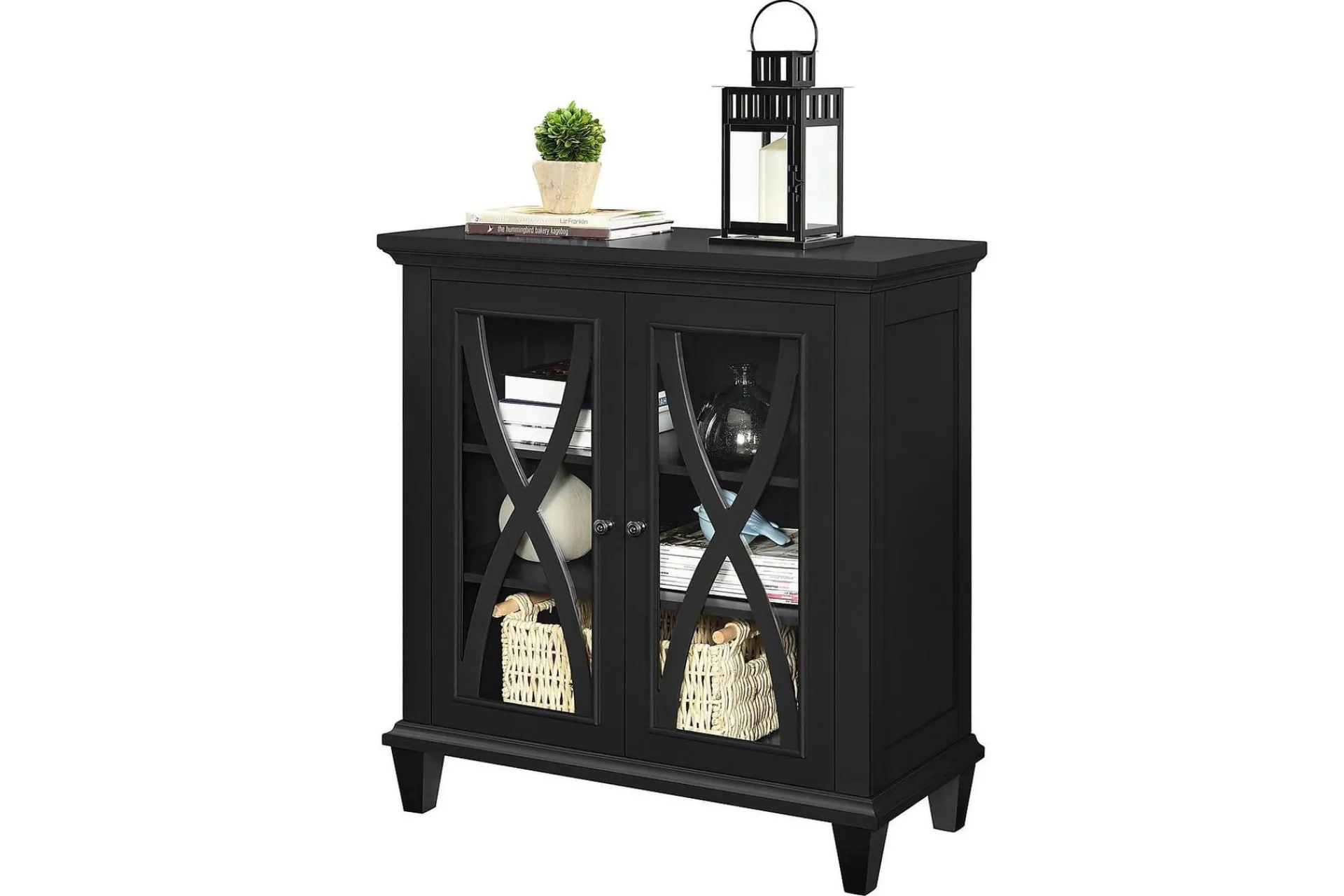 Dorel Home Sideboard & Skjenker-Ellington Skjenk 80x38 cm Svart
