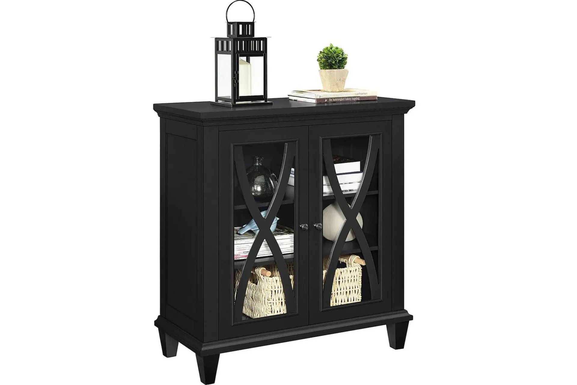 Dorel Home Sideboard & Skjenker-Ellington Skjenk 80x38 cm Svart