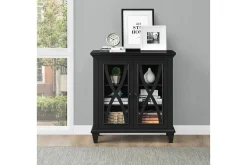 Dorel Home Sideboard & Skjenker-Ellington Skjenk 80x38 cm Svart