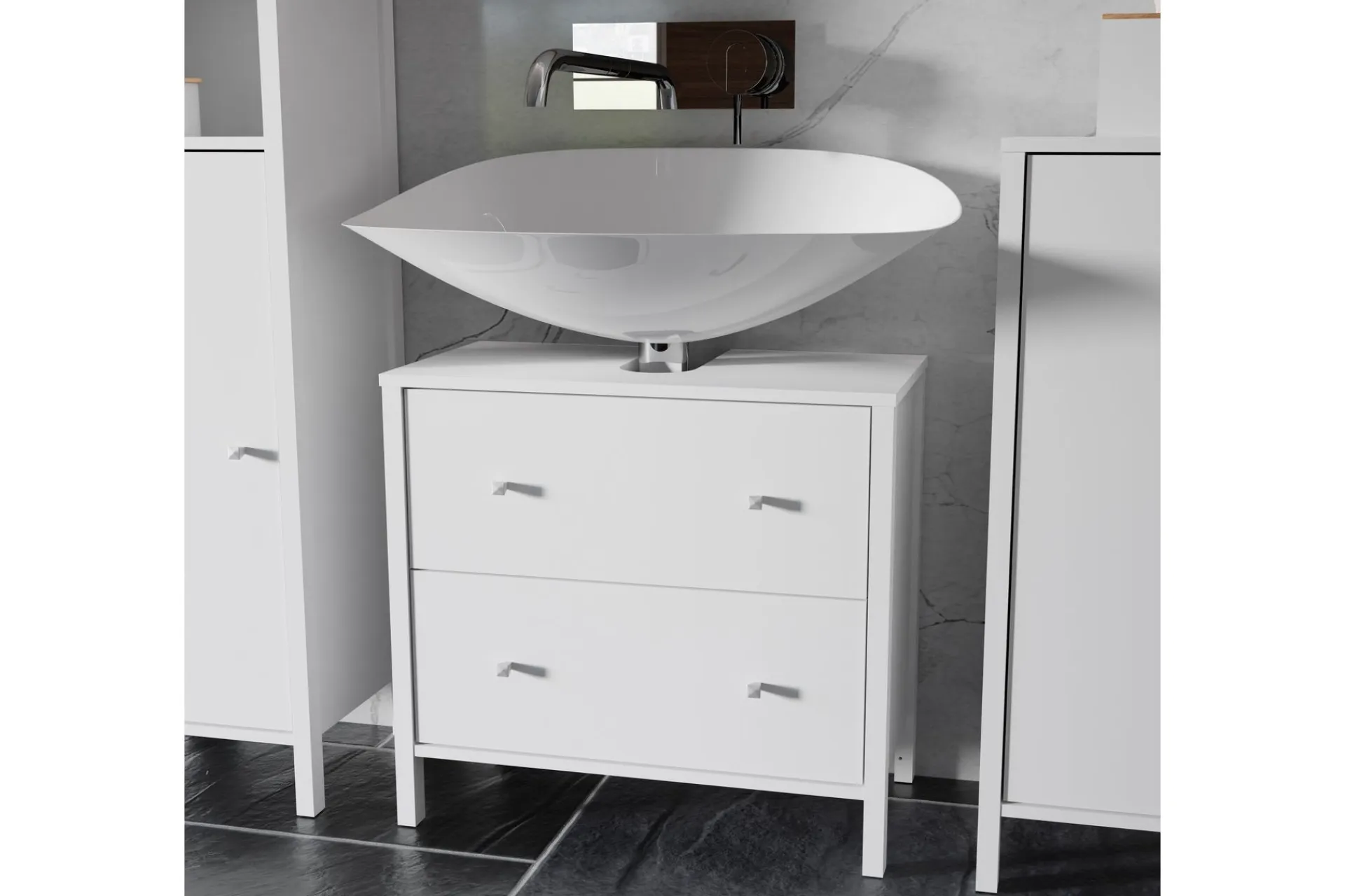 Elsassona Servantskap 35x64 cm 2 Skuffer