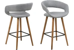 Barmøbler|Barstoler-Elsita Barkrakk 89 cm Grey