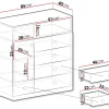 Kommode|Entrekommode-Elvaren Skjenk 85 cm