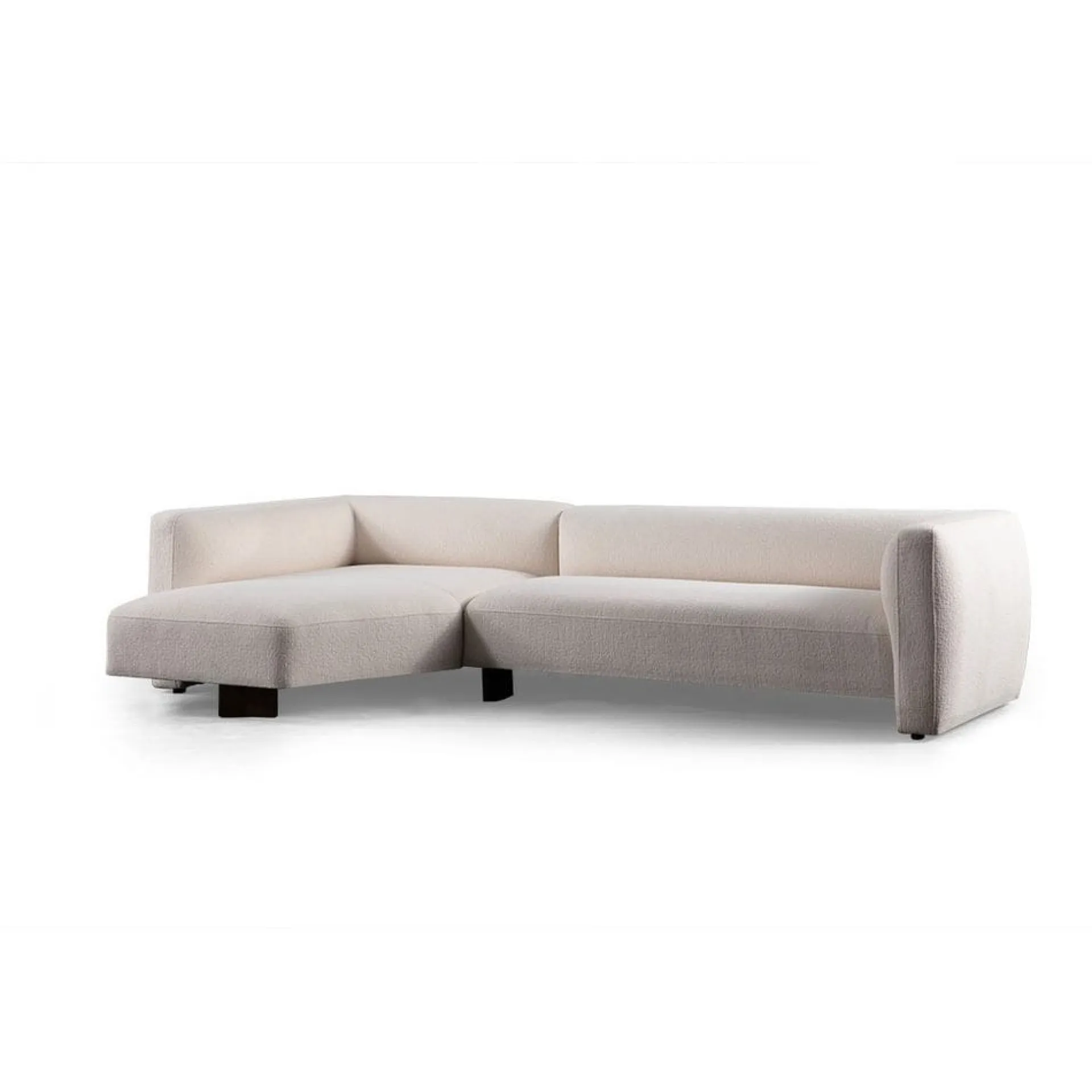 Sofa Med Sjeselong-Elvaris 4-seters sofa med Sjeselong Hvit