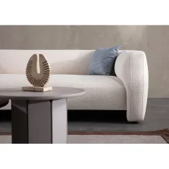 Sofa Med Sjeselong-Elvaris 4-seters sofa med Sjeselong Hvit