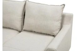 Sofa Med Sjeselong-Elvenes sofa 206 cm Beige