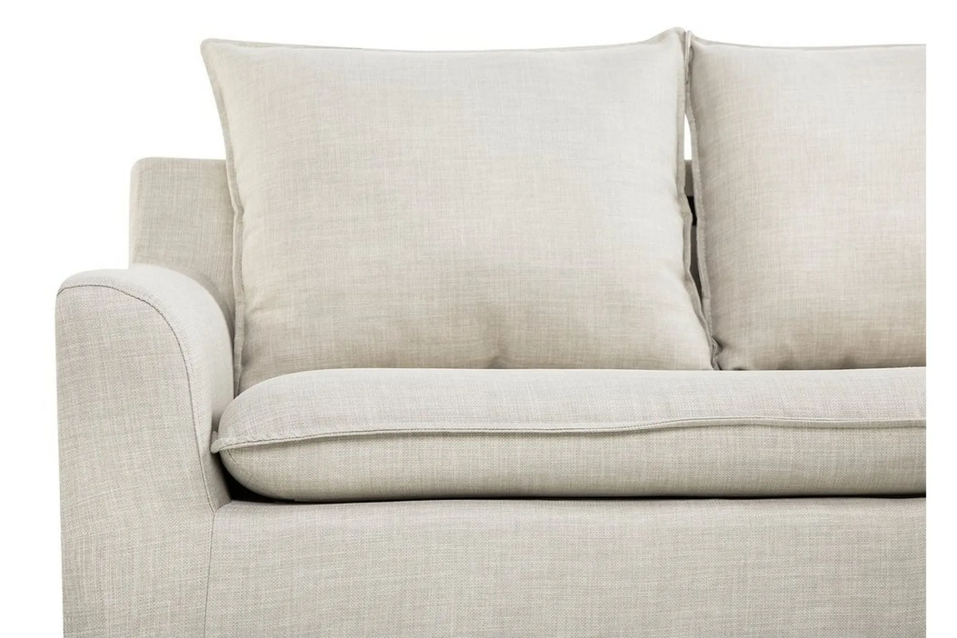 Sofa Med Sjeselong-Elvenes sofa 206 cm Beige