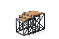 Avlastningsbord|Sofabord-Emuna Settbord Brun